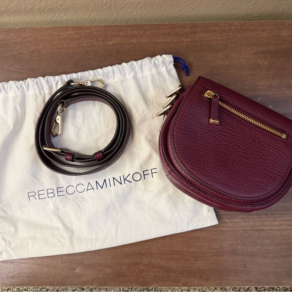 Rebecca Minkoff Deep Burgundy Crossbody Bag